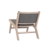 atzveltnes krēsls DKD Home Decor Tumši pelēks Gaiši brūns Egle 57 x 85 x 71,5 cm