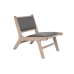 atzveltnes krēsls DKD Home Decor Tumši pelēks Gaiši brūns Egle 57 x 85 x 71,5 cm