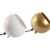 Настолна лампа Home ESPRIT Бял Златен Метал 50 W 220 V 15 x 15 x 15 cm (2 броя)