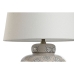 Bordlampe Home ESPRIT Hvid Beige Keramik 50 W 220 V 43,5 x 43,5 x 61 cm