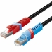 Kabel Sieciowy Sztywny S/FTP Kategoria 8 Vention IKJBF Czarny