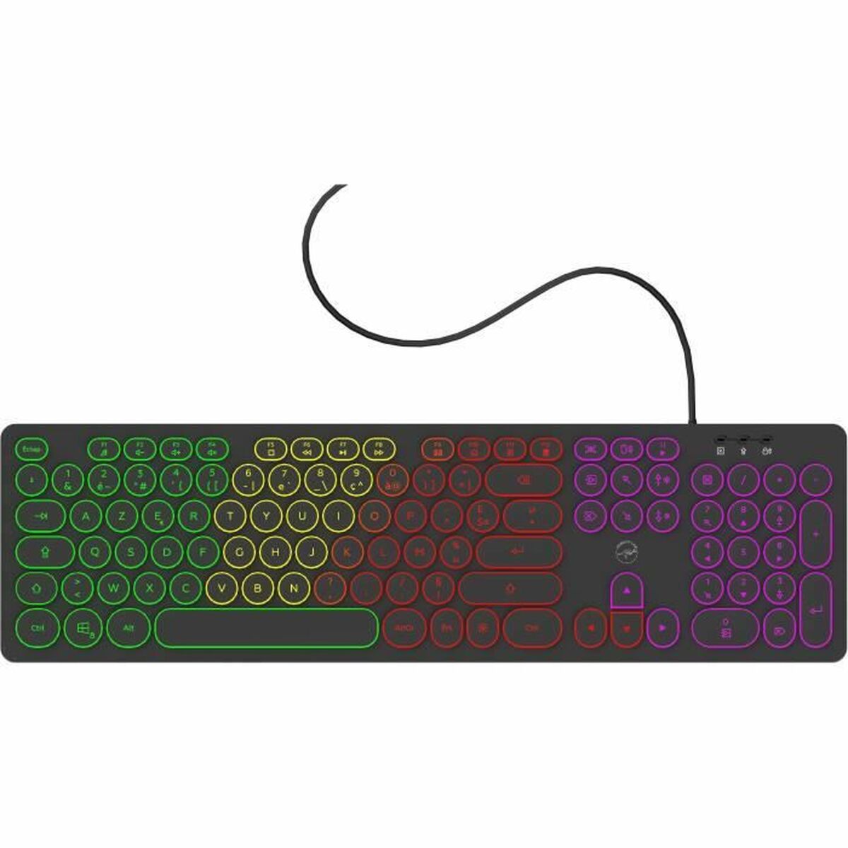 Tastatur Mobility Lab AZERTY Sort