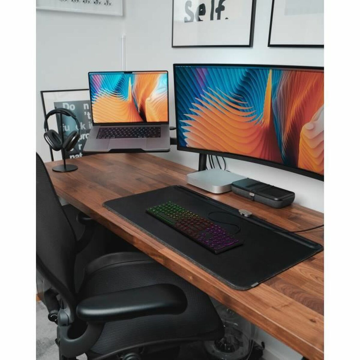 Teclado Mobility Lab AZERTY Preto