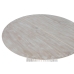 Étkezőasztal Home ESPRIT Fehér imafüzérfa 120 x 120 x 75 cm