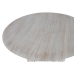 Étkezőasztal Home ESPRIT Fehér imafüzérfa 150 x 150 x 75 cm