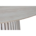 Étkezőasztal Home ESPRIT Fehér imafüzérfa 150 x 150 x 75 cm
