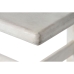 Τραπεζαρία Home ESPRIT Λευκό Ξύλο από Μάνγκο 213,4 x 96,5 x 76,2 cm