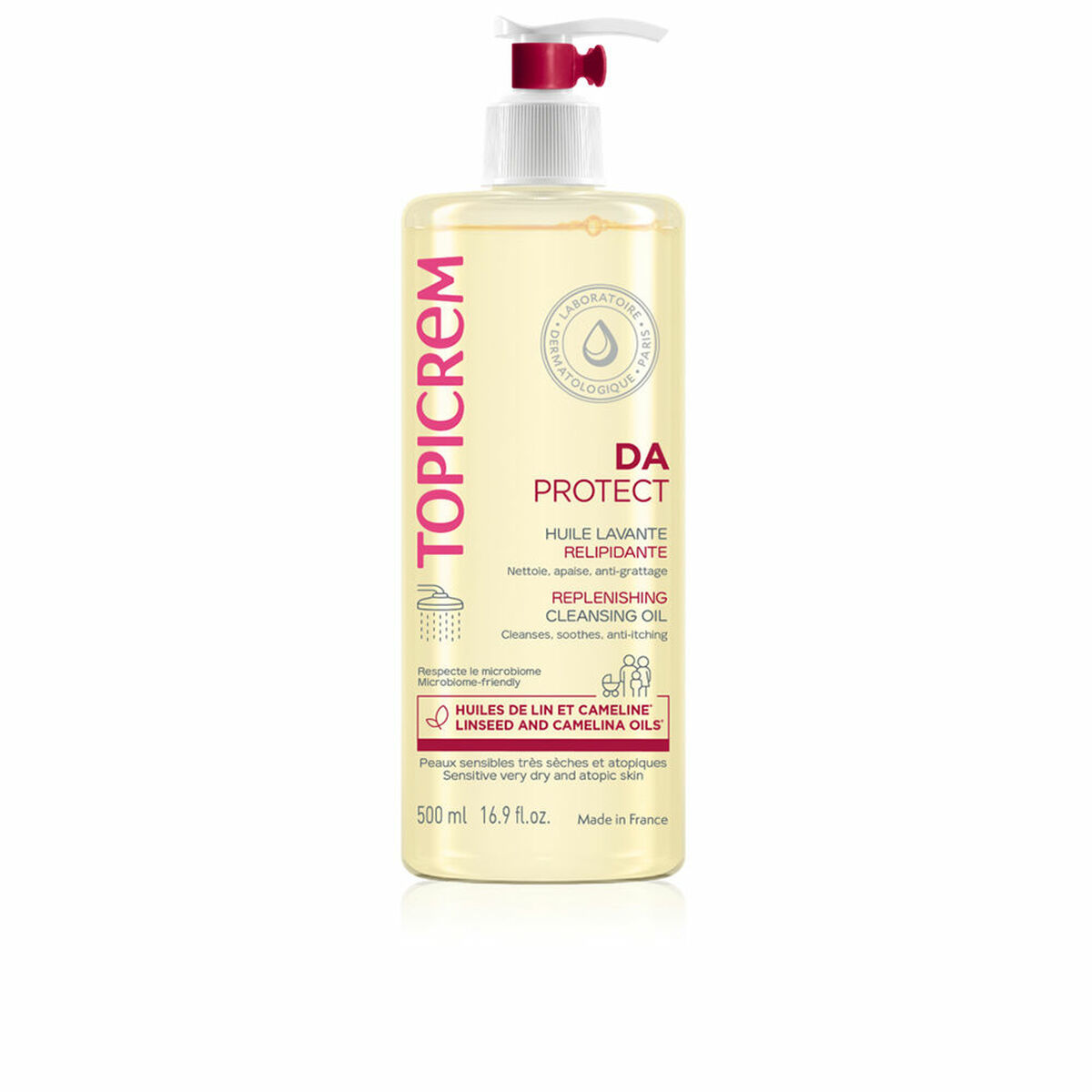 Badeolie Topicrem Da Protect 500 ml