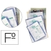 Dossier de Portefeuilles Saro 327 Transparent A4 Plastique (50 Unités)