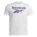 Kortærmet T-shirt til Mænd  IDENTITY SMAL  Reebok 100071175  Hvid