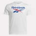Kortærmet T-shirt til Mænd  IDENTITY SMAL  Reebok 100071175  Hvid