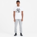 Kortærmet T-shirt til Mænd New Era NOS MLB NEYYAN 60416755 Hvid