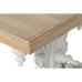 Stolik Home ESPRIT Biały Naturalny Drewno świerkowe Drewno MDF 110 x 65 x 46 cm