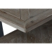 Centre Table Home ESPRIT Black Natural Metal Fir wood 118 x 78 x 45 cm