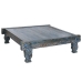 Olohuoneen pöytä Home ESPRIT Sininen tiikki 150 x 150 x 40 cm