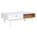 Tavolino da Caffè Home ESPRIT Bianco Naturale Poliuretano Legno MDF 120 x 60 x 40 cm