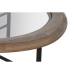 Olohuoneen pöytä Home ESPRIT Ruskea Musta Kristalli Kuusi 120 x 69 x 33 cm