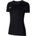 Kortarmet T-skjorte til Kvinner Nike DRI-FIT LEGEND AQ3210 010 Svart