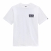 T shirt à manches courtes Enfant Vans Global Stack Po-B Blanc