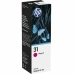 Tint kassettide täitmiseks HP 1VU27AE Fuksiinpunane 70 ml (1 Ühikut)