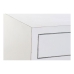 Sidebord DKD Home Decor Kamakura Hvit Gyllen Metall Poppel 150 x 50 x 80 cm (150 x 50 x 80 cm)