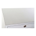 Sidebord DKD Home Decor Kamakura Hvit Gyllen Metall Poppel 150 x 50 x 80 cm (150 x 50 x 80 cm)