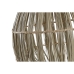 Lempos gaubtas DKD Home Decor Natūralus pluoštas (36 x 36 x 48 cm)