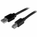 USB-kabel Startech USB2HAB50AC          Svart Aluminium