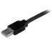 Kabel USB Startech USB2HAB50AC          Czarny Aluminium