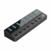 USB-разветвитель Vention CHXB0-EU Чёрный