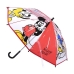 Deštníky Mickey Mouse Červený (Ø 66 cm)