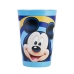 Rejsetoilettaske-sæt til børn Mickey Mouse Blå (23 x 16 x 7 cm) (4 pcs)