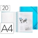 Folder Liderpapel EC05 Niebieski A4