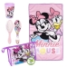 Пътнически Комплект за Детски Тоалетни Принадлежности Minnie Mouse 4 Части Розов 23 x 15 x 8 cm