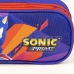 Bolsa Escolar Sonic Roxo 22,5 x 8 x 10 cm