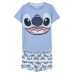 Pižama Otroška Stitch Modra