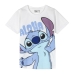 Kurzarm-T-Shirt für Kinder Stitch Weiß