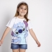 Barn T-shirt med kortärm Stitch Vit