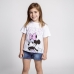 Camiseta de Manga Corta Infantil Minnie Mouse Blanco