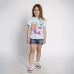 Kurzarm-T-Shirt für Kinder Gabby's Dollhouse türkis