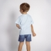 Kurzarm-T-Shirt für Kinder Stitch Hellblau