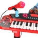 Piano Electrónico Lady Bug Rojo