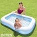 Opblaasbaar Kinderzwembad Intex Rechthoekig Blauw Wit 90 L 166 x 25 x 100 cm (6 Stuks)
