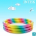 Oppblåsbart plaskebasseng for barn Intex Flerfarget Ringer 581 L 168 x 38 x 168 cm (6 enheter)