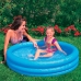 Pripučiamas vaikiškas baseinas Intex Mėlyna Žiedai 156 L 114 x 25 cm (12 vnt.)