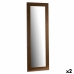 Nástěnné zrcadlo Zlatá Dřevo Sklo 52,7 x 154,5 x 1,7 cm (2 kusů)