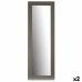 Oglindă de perete Argintiu Lemn Sticlă 52,5 x 155 x 1,5 cm (2 Unități)