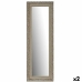 Specchio da parete Bianco Legno Vetro 45,5 x 136 x 1,5 cm (2 Unità)