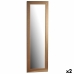 Nástěnné zrcadlo 41 x 131 x 1,5 cm Zlatá Dřevo Sklo (2 kusů)