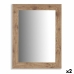 Настенное зеркало Коричневый Деревянный Cтекло 66 x 85 x 2 cm (2 штук)
